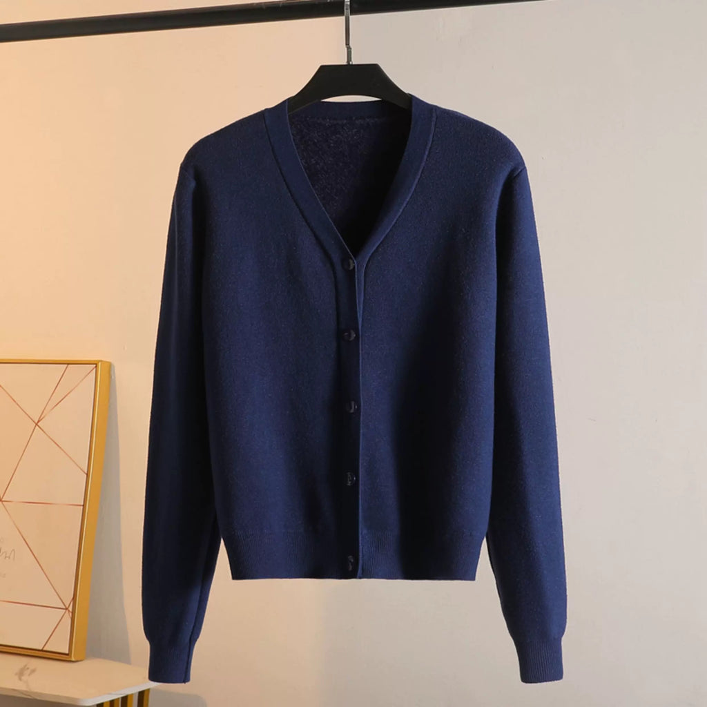 ベーシックカーディガン