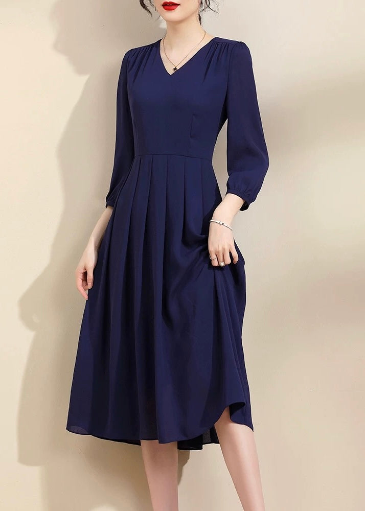 エレガンス Vネックワンピース